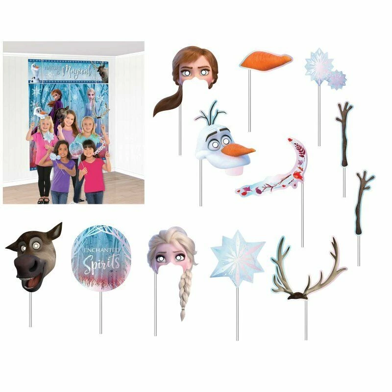 Balloon Agencies Disney Frozen 2 Scene Setter With Photo Booth Props Party Supplies 1 Balloon Agencies Disney Frozen 2 Scene Setter With Photo Booth Props Party Supplies