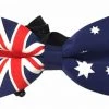 HappyTime Costume Accessories Commonwealth Games Australia Day Formal Bow Tie With Australian Flag