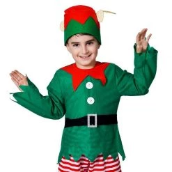 Unbranded Christmas Kids Costume Childrens Festive Santa's Little Helper Christmas Elf Boys Costume
