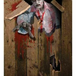 Morris Zombie Door Cover Halloween Decoration Prop