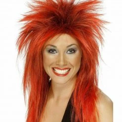 Smiffys Rock Diva Wig 80s Mullet Punk Ladies Fancy Dress Tina Turner Costume Wig Wigs 9 Smiffys Rock Diva Wig 80s Mullet Punk Ladies Fancy Dress Tina Turner Costume Wig Wigs