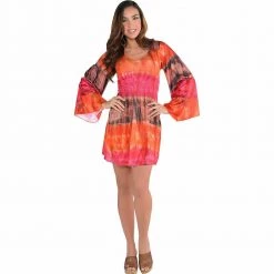 Balloon Agencies Festival Ladies Summer Tie-Dye Dress
