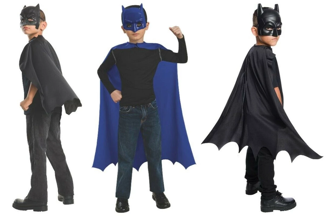 Rubies Costumes DC Comics Batman Cape And Mask Set 1 Rubies Costumes DC Comics Batman Cape And Mask Set