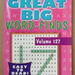 Aussie Toys 2 X A4 Word Search Word-Finds Puzzles Large Print Great Big Brain Book Games Home & Garden