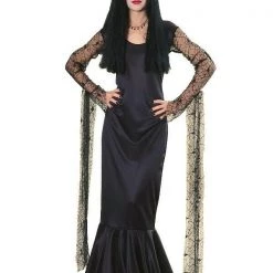 Rubie's Halloween Costumes Addams Family Morticia Vampire Witch Halloween Ladies Costume