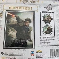 Kmart 1000 Piece Harry Potter & Wand Jigsaw Puzzle Adult Kids 13 Years Plus