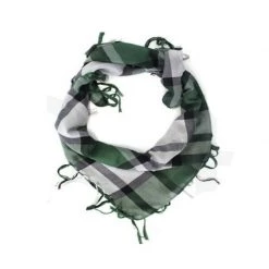 JD Costume Accessories Checkered Square Fitted Tie Bandana Head Wrap Scarf