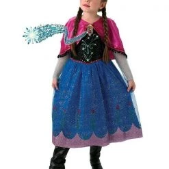 Rubies Deerfield Disney Frozen Ana And Queen Elsa Musical Light Up Size Small 4-6 Girls Costume Costumes