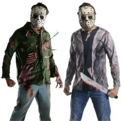 Rubie's Jason Vorhees Friday The 13th Deluxe Halloween Men's Costume Halloween Costumes