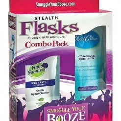 Tomfoolery Smuggle Your Booze Creme/Hand Sanitizer Hidden Flask Combo Pack With Funnel Health & Beauty