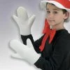 Elope Licensed Dr Seuss Cat In The Hat White Gloves Kids Boys Girls Costume Accessory