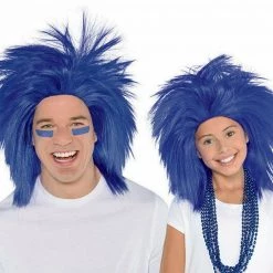 Balloon Agencies Fan Supporters Crazy Spikey Wig Ladies Mens Costume Accessory Many Colours 25 Balloon Agencies Fan Supporters Crazy Spikey Wig Ladies Mens Costume Accessory Many Colours