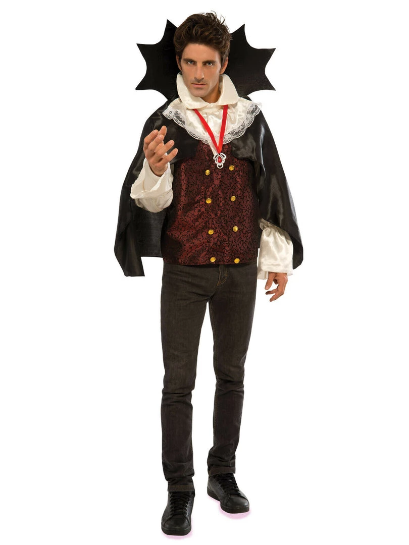 Rubie's Vampire Classic Deluxe Halloween Mens Costume 4 Rubie's Vampire Classic Deluxe Halloween Mens Costume