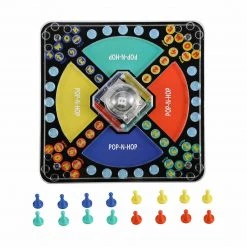 Kmart Pop N Hop Trouble Pop Matic Traditional Family Fun Strategy Board Game 4 Player