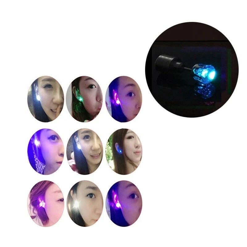AliExpress LED Light Up Colourful Rhinestone Stud Ladies Earrings 4 AliExpress LED Light Up Colourful Rhinestone Stud Ladies Earrings