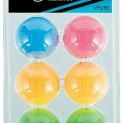 Balloon Agencies Pack Of 6 Table Tennis Beer Ping Pong Balls Drinking Games Neon Funny Messages