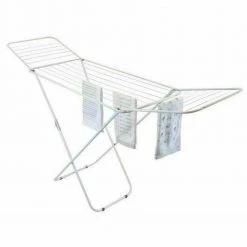 Home & Co / Anko Foldable Clothes Airer Drying Line Indoor Hanger Wash Winged Rack Dryer Laundry Home & Garden