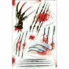 Unbranded A Nightmare On Elm Street Vinyl Decals 5pc Halloween Window Wall Decoration Halloween Props/Decoration