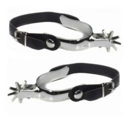 Sweidas Costume Accessories Wild West Silver Cowboy Spurs Costume Accessory For Shoes Boots