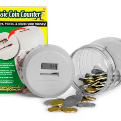 Unbranded Aussie Coin Money Counting Jar Digital LCD Display OZ Coins Piggy Bank Collect Electronics