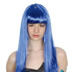 JD Party Fancy Dress Up Costume Party Long Wig Straight Cosplay Funk Disco Halloween Wigs
