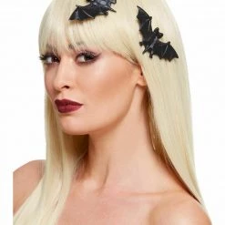 Smiffys Vampire Flying Bat Hair Clips Halloween Accessory Halloween Costumes