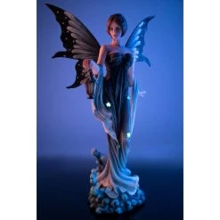 MDI Large Light-Up Star Fairy With Lantern Figurine