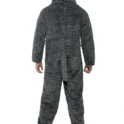 Smiffys Costumes Fluffy Dog Grey Jumpsuit With Hood Mens Costume 5 Smiffys Costumes Fluffy Dog Grey Jumpsuit With Hood Mens Costume