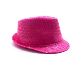 JD Party Costume Accessories FEDORA Trilby Hat Cap Glitter Sequin Sequinned Dance Party Costume MJ Jazz Hats