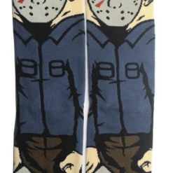Unbranded Costume Accessories Friday 13th Jason Vorhees 3D Cartoon Character Crazy Sock Day Adults Mens