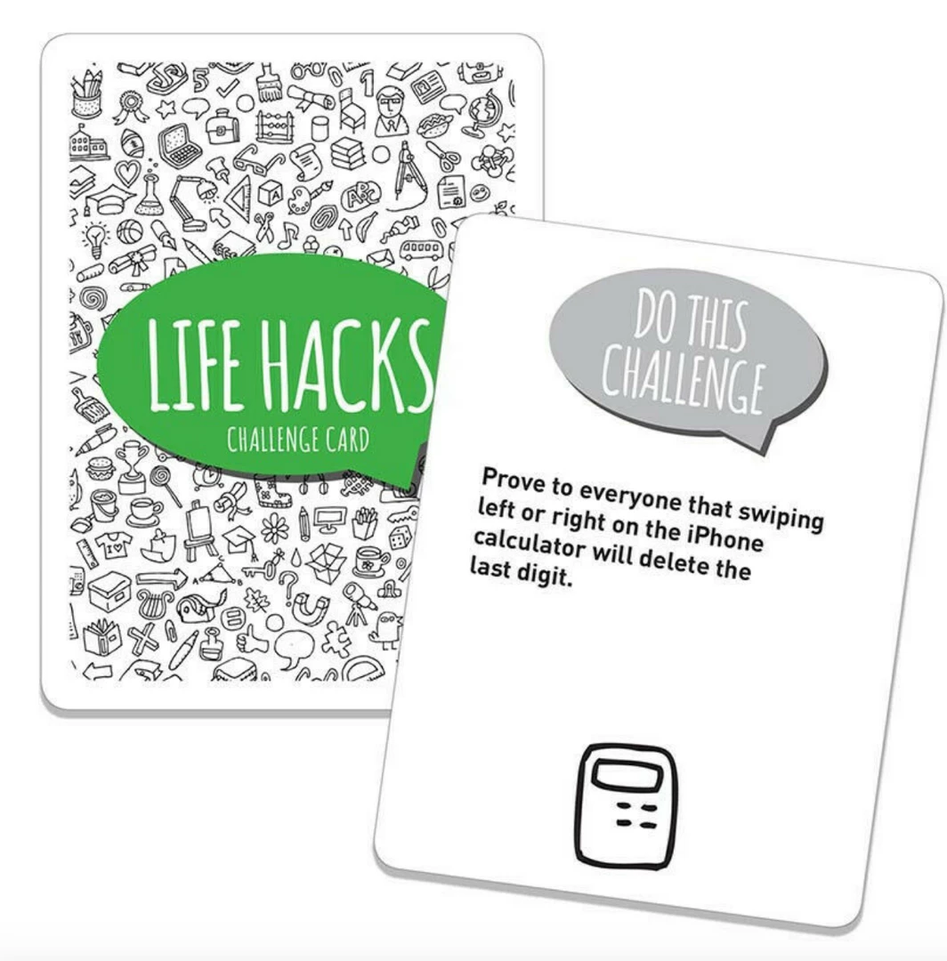 ABT The Amazing Life Hacks Card Game In A Tin 16+ Years Truth & Challenge Game 2 ABT The Amazing Life Hacks Card Game In A Tin 16+ Years Truth & Challenge Game