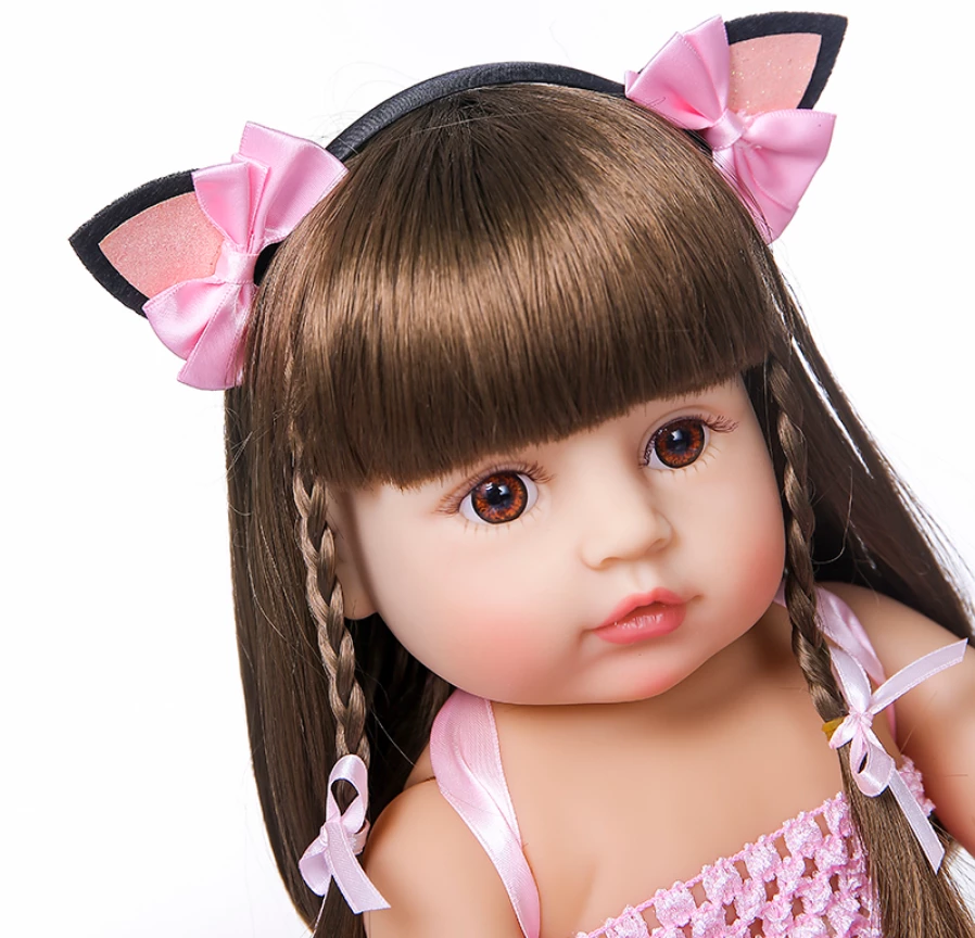 AliExpress Realistic Toddler Baby Doll Katarina With Dummy Baby Bottle & Toy 55cm Posable 3 AliExpress Realistic Toddler Baby Doll Katarina With Dummy Baby Bottle & Toy 55cm Posable