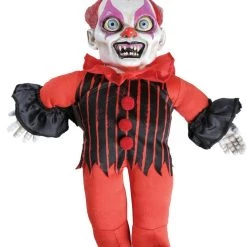 Morris Clown Haunted Doll With Sounds Halloween Decoration Prop