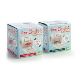 Unbranded Christmas Decorations Christmas Roll Gift Printing Decorative Toilet Tissue Paper Party Supplies