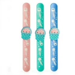 MDI 3X Jelly Fish Shark Wrist Snap Slap Bands Kids Party Favor Novelty Toys NEW Party Supplies