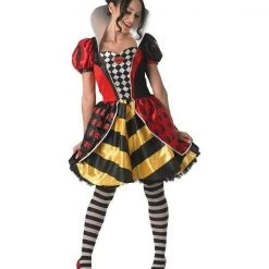 Rubie's Alice In Wonderland Queen Of Hearts Mad Hatter Ladies Costume 7 Rubie's Alice In Wonderland Queen Of Hearts Mad Hatter Ladies Costume