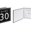 MAL Home & Garden Black And Silver Scrapbook Your Life At 30 25 X 24cm
