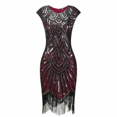 AliExpress 1920s Great Gatsby Flapper Dress Beads & Sequins Charleston Roaring 20s Vintage 3 AliExpress 1920s Great Gatsby Flapper Dress Beads & Sequins Charleston Roaring 20s Vintage