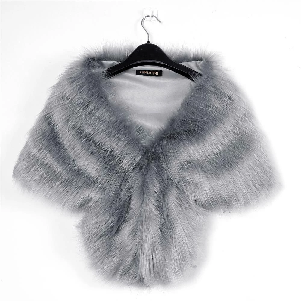 AliExpress Fashion Elegant Faux Fur Winter Long Shawl For Women Wrap Shrug Scarf Coats Clothing Apparel 2 AliExpress Fashion Elegant Faux Fur Winter Long Shawl For Women Wrap Shrug Scarf Coats Clothing Apparel