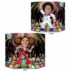 Balloon Agencies Disco Fever 70s Lets Boogie Couples Photo Booth Prop Party Decoration