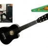 MAL Home & Garden 64cm 6 String Black Guitar In Colour Box Wooden Toy Guitar Novelty