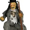 Morris Halloween Props/Decoration Animated Crouching Grave Digger Halloween Decoration Prop