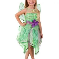 Rubies Deerfield Disney Fairies Tinker Bell Size 4-6 Girls Costume Jewellery Set Costumes