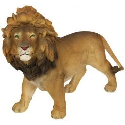 MAL Home & Garden 33cm Standing Lion Home Decor