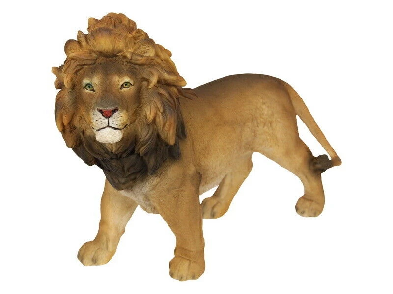 MAL Home & Garden 33cm Standing Lion Home Decor 1 MAL Home & Garden 33cm Standing Lion Home Decor