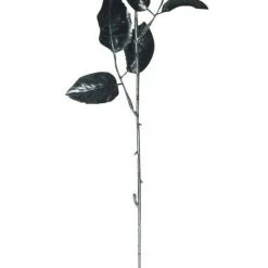 Morris Halloween Costumes Black Rose With Eye 16 Inches Halloween Decoration Prop