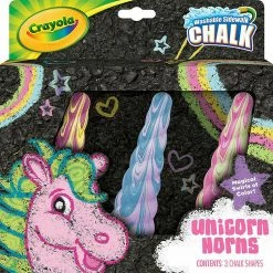 ABT Crayola Unicorn Washable Sidewalk Chalk 3 Pieces