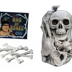 Sweidas Haunted House Bag Of Bones Skeleton Halloween Decoration Prop
