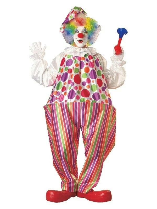 Rubie's Snazzy Circus Clown Size STD Mens Halloween Costume 1 Rubie's Snazzy Circus Clown Size STD Mens Halloween Costume