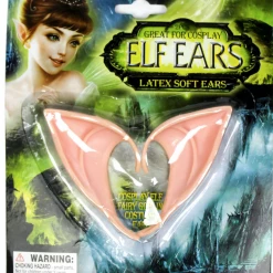 JD Party Costume Accessories Fake False Pixie Elf Fairy Hobbit Pointed Long Ears Tips Cover 10cm Tall